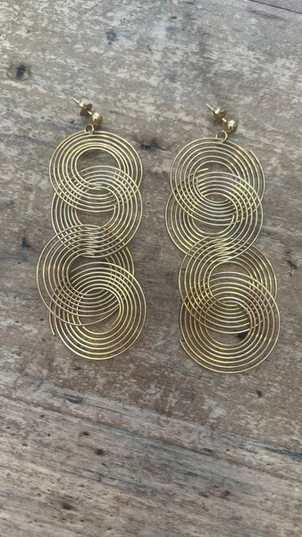 PENDIENTES ESPIRAL