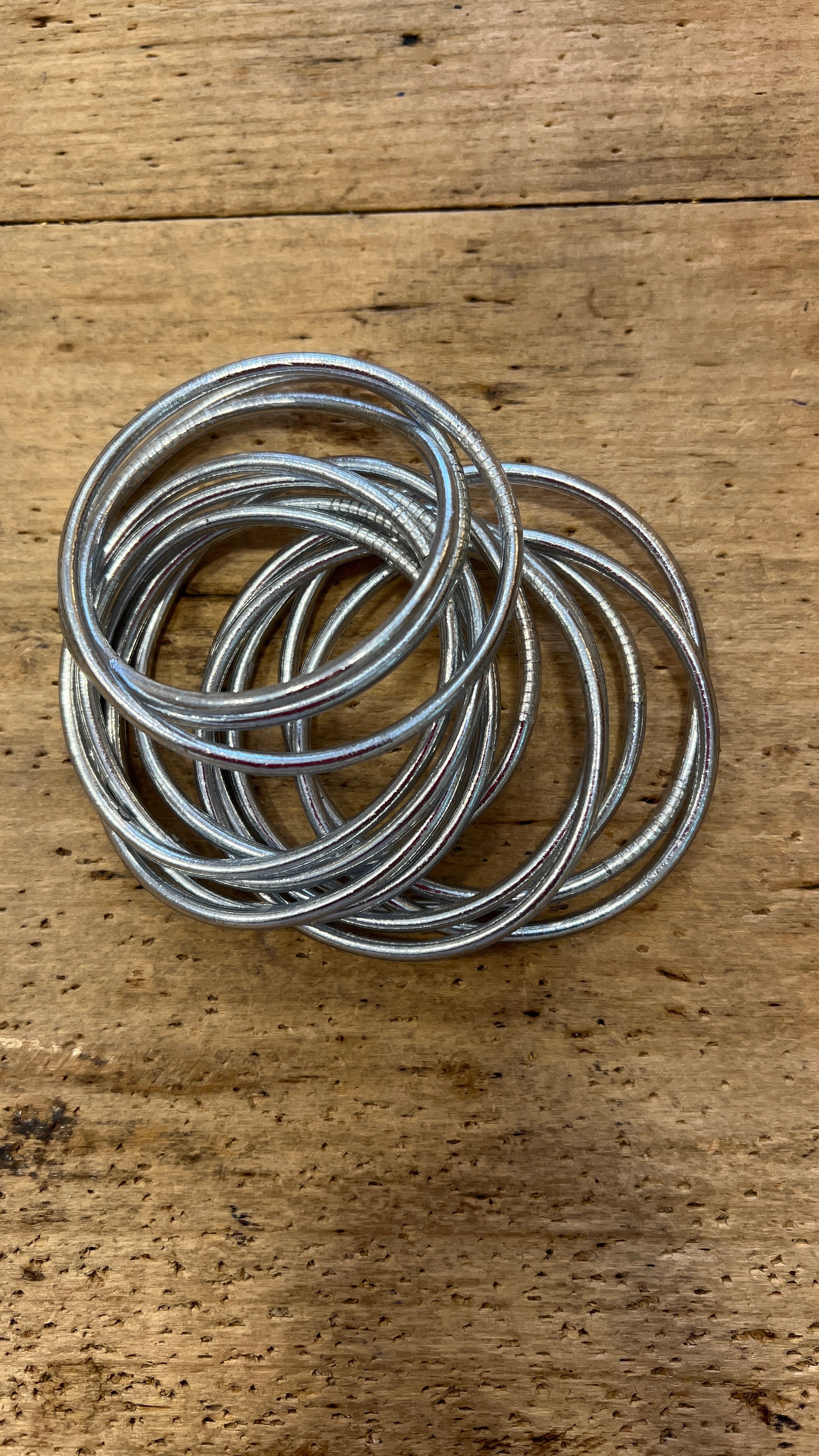 PULSERA PAN DE ORO FINA PLATA