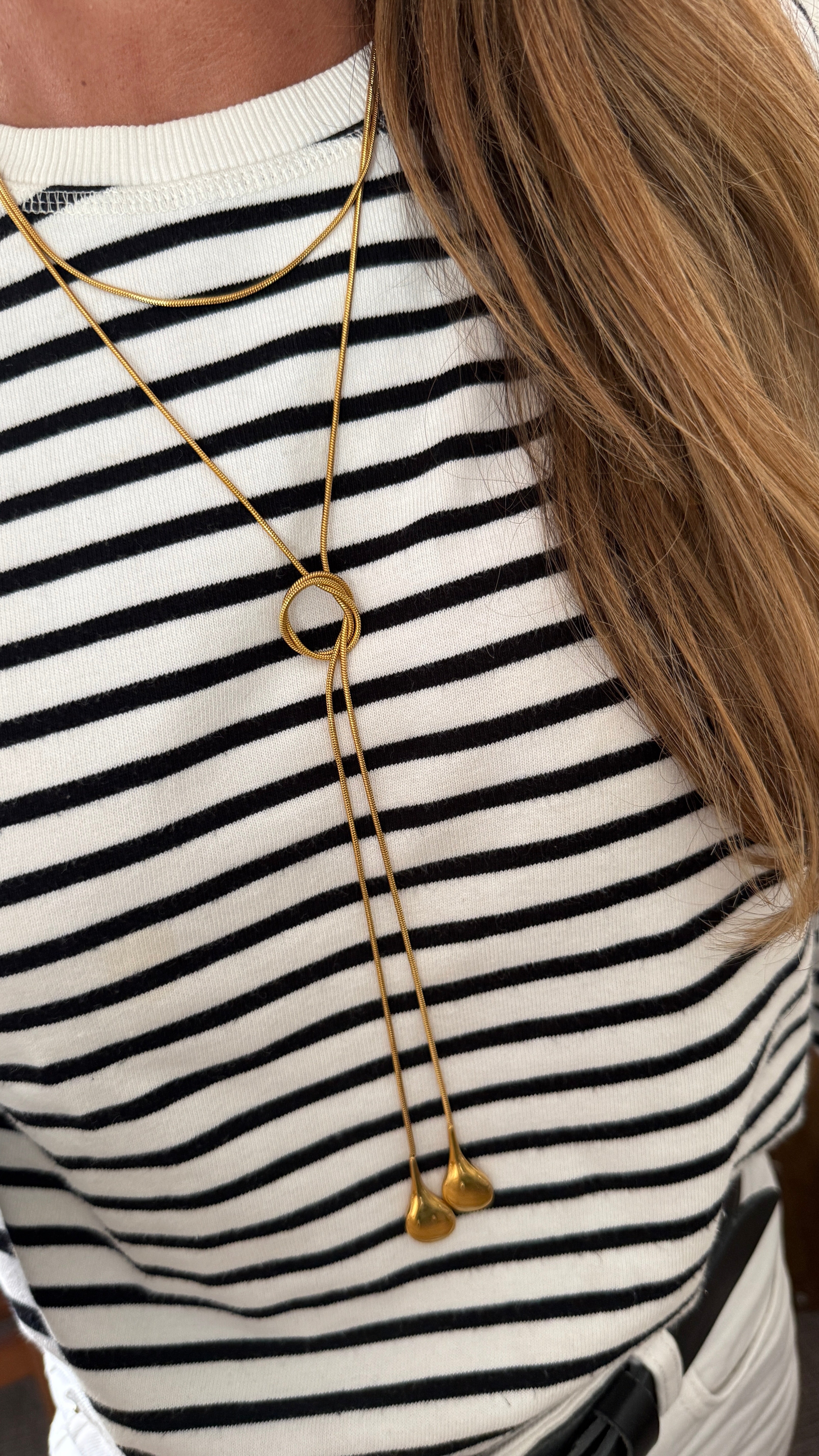 COLLAR LARGO GOTAS