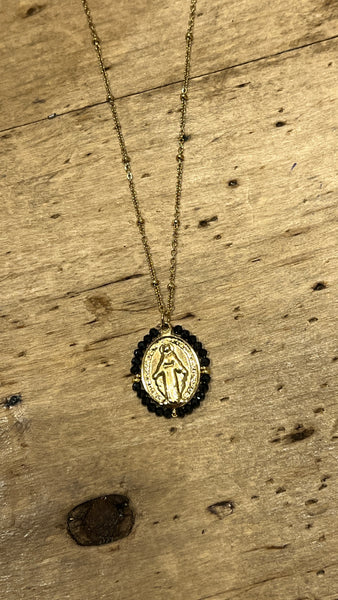 GARGANTILLA MILAGROSA CON PIEDRAS
