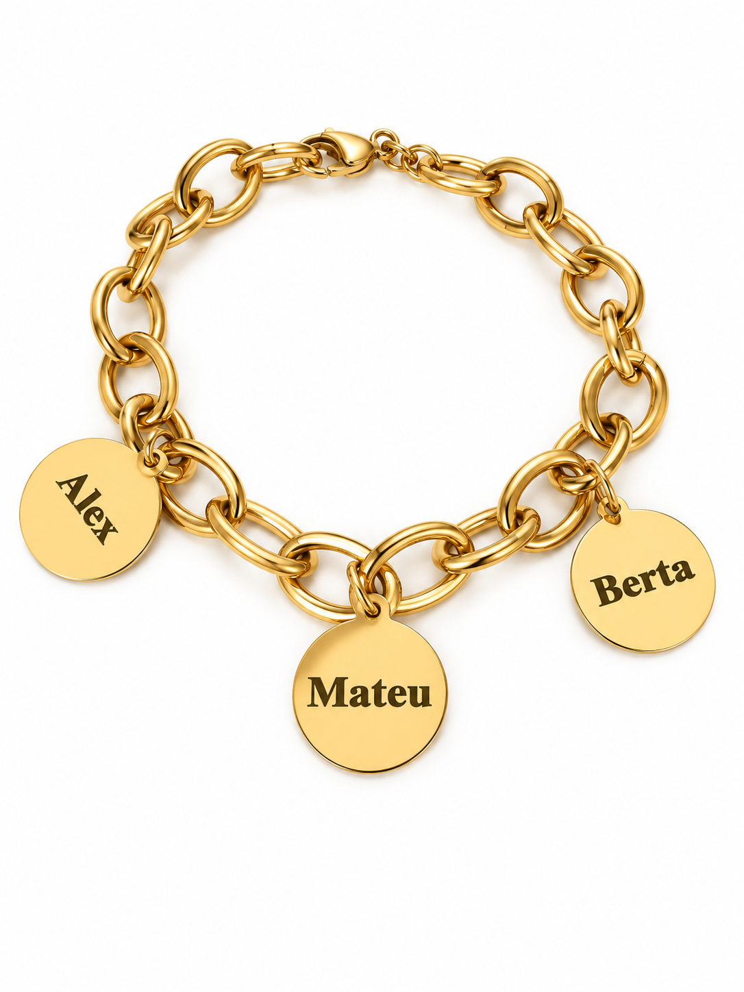 PULSERA CON CHAPA GRABADA