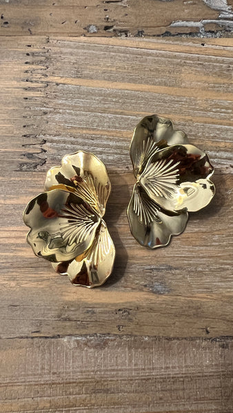 PENDIENTES FLOR