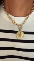 GARGANTILLA MONEDA ROMANA