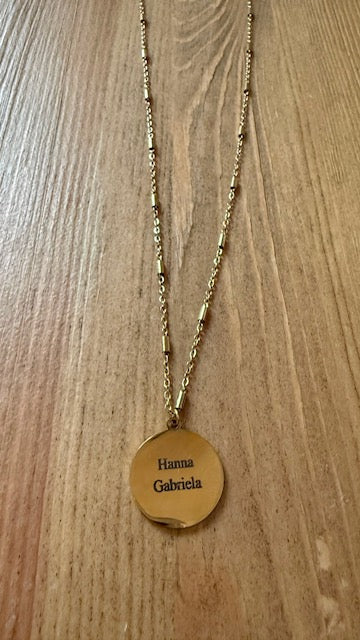 COLLAR LARGO CHAPA