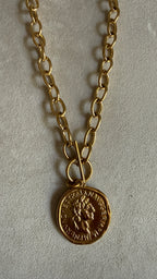 GARGANTILLA MONEDA ROMANA