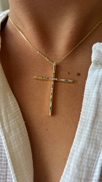 COLLAR CRUZ XL MULTICOLOR
