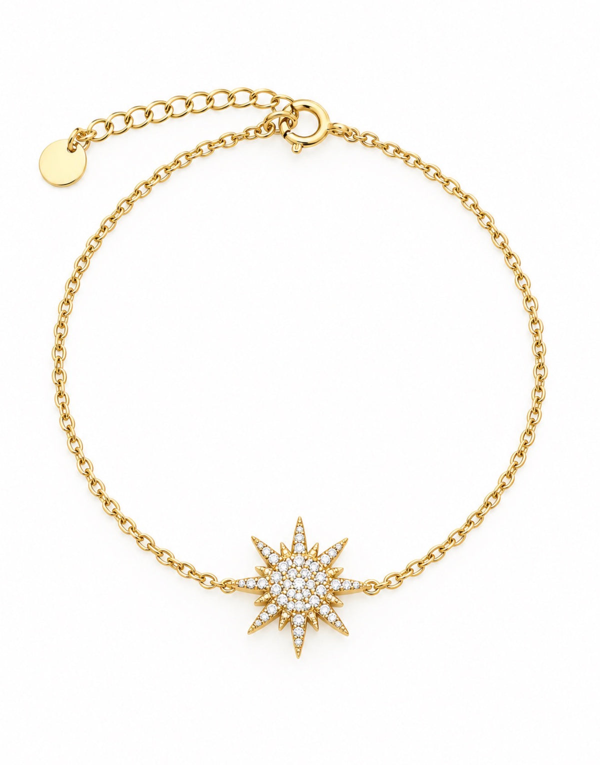 PULSERA ESTRELLA CIRCONITAS