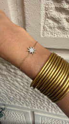PULSERA ESTRELLA CIRCONITAS