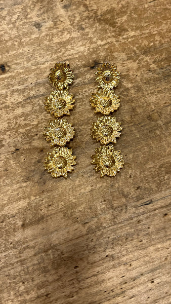 PENDIENTES SUNFLOWERS