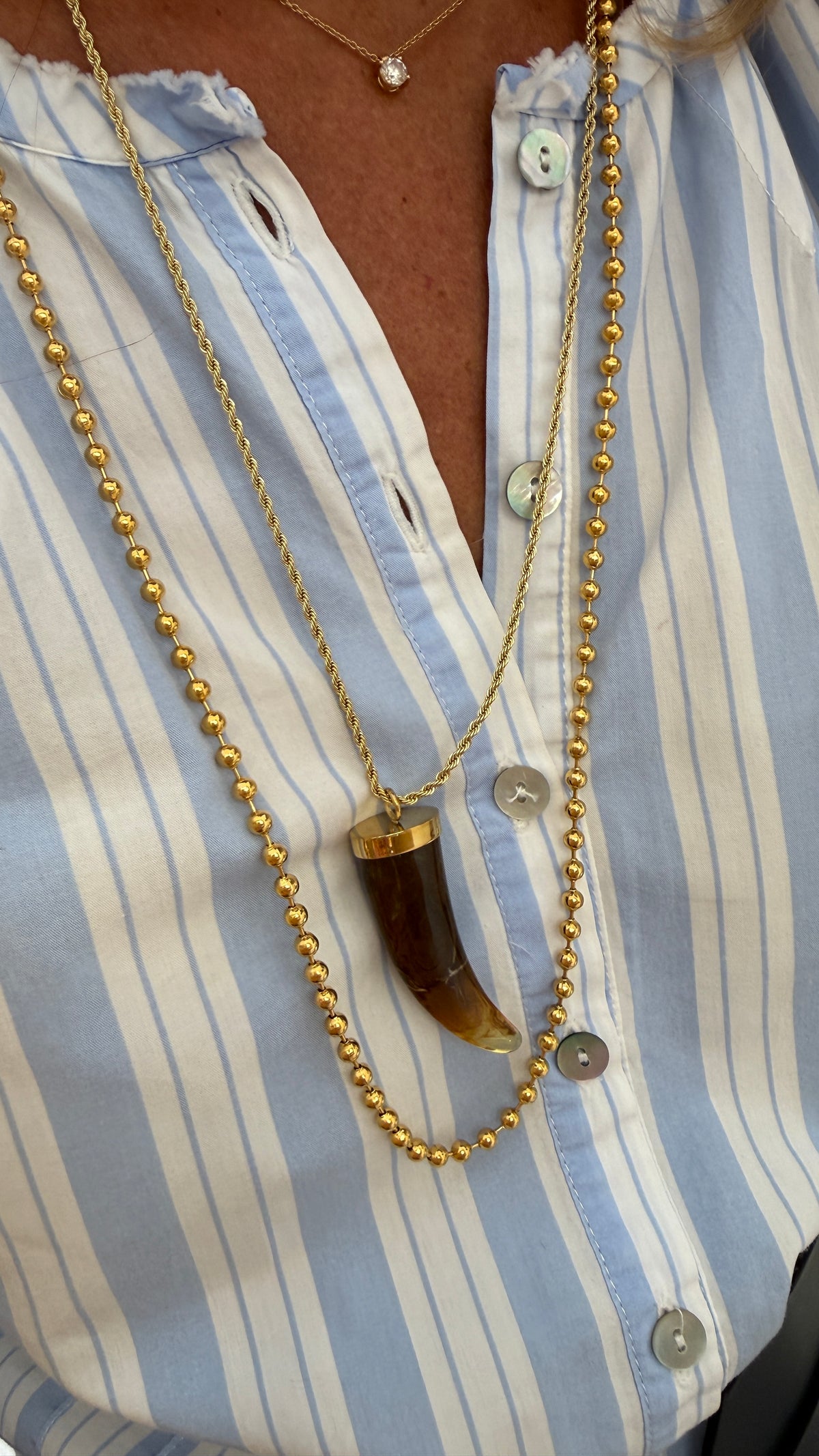 COLLAR CUERNO