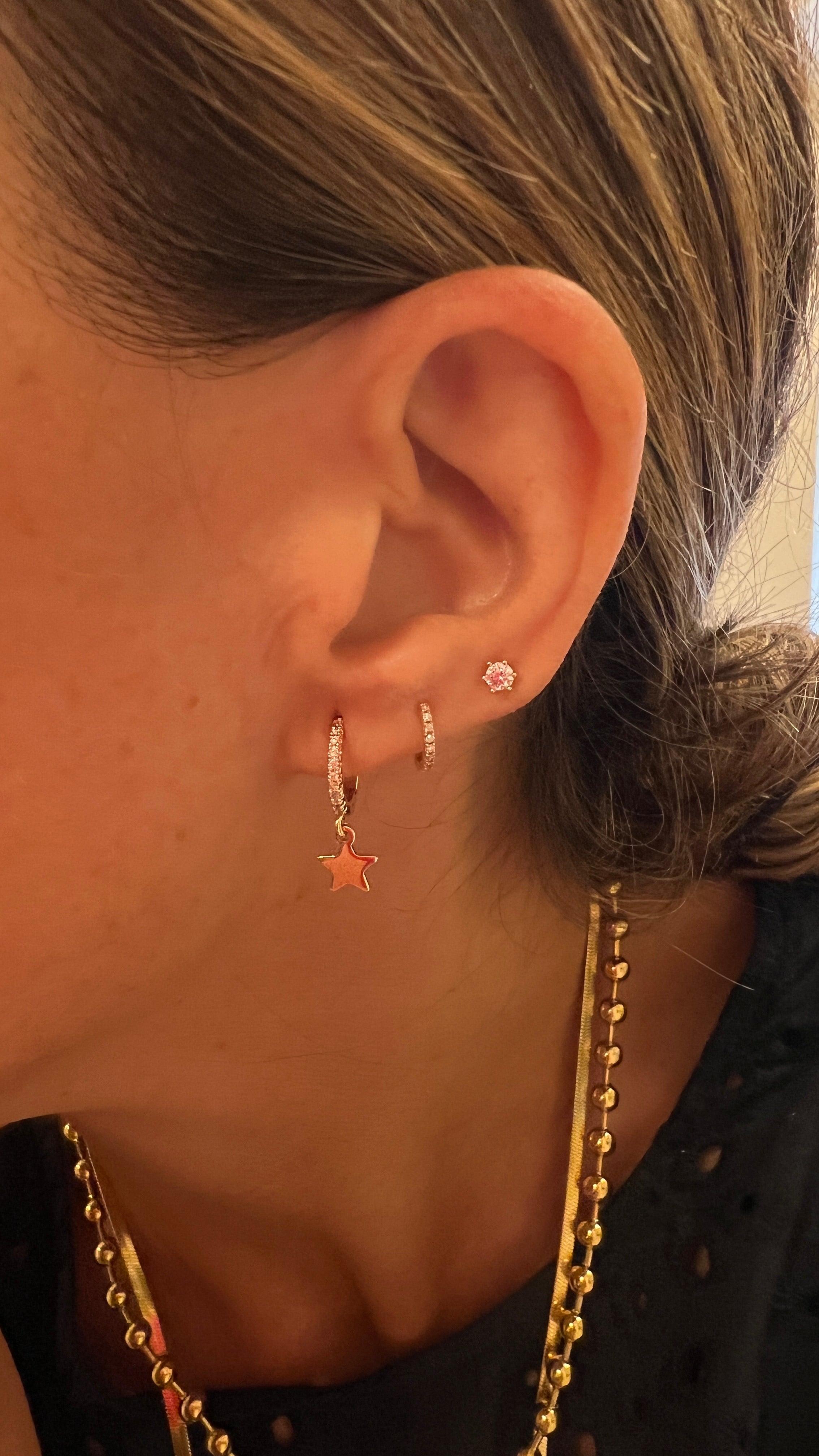 MINI CRIOLLA CIRCONITAS Y ESTRELLA