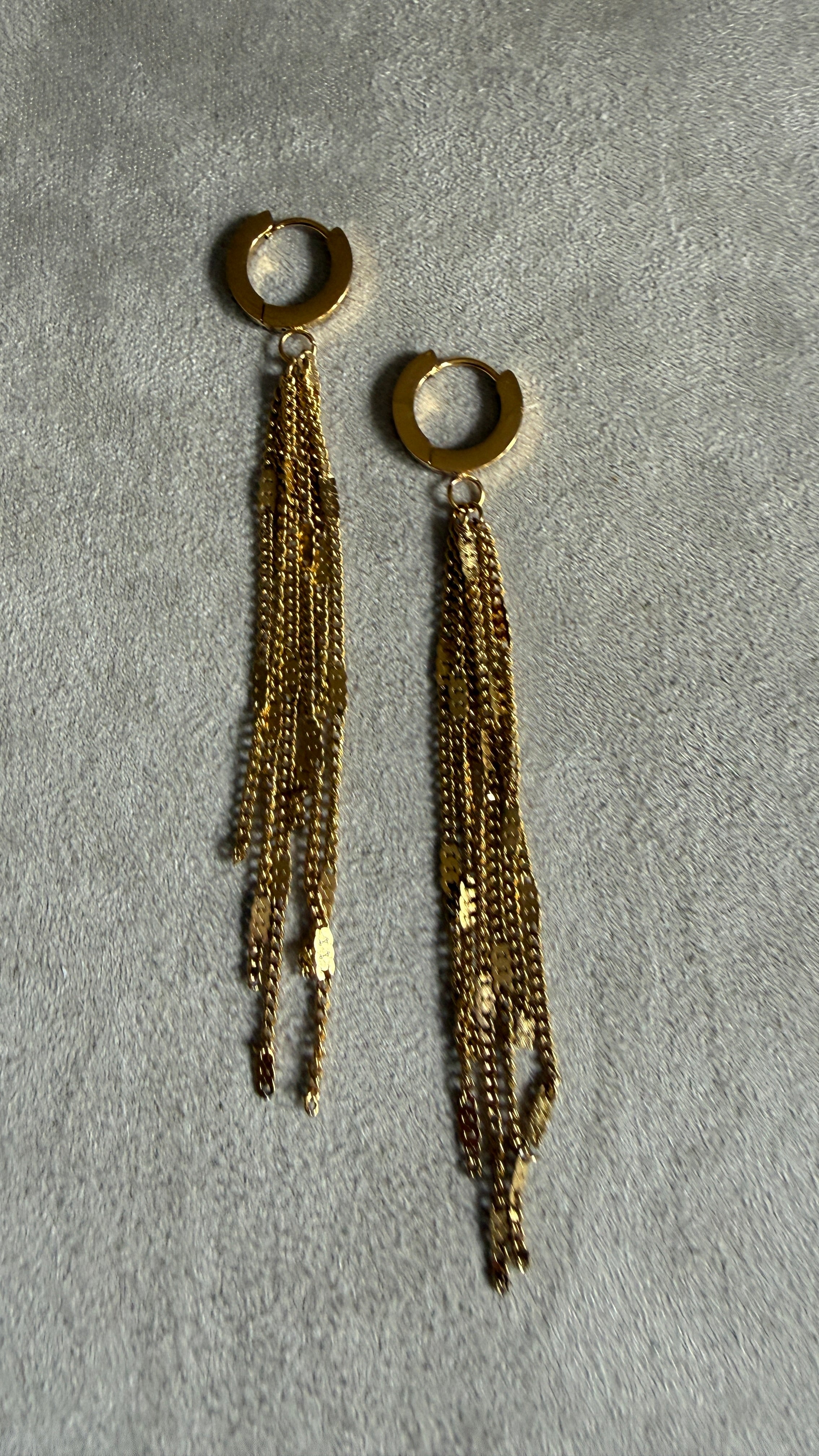 PENDIENTES LARGOS EVA