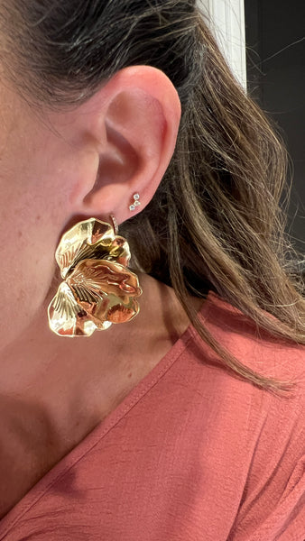 PENDIENTES FLOR