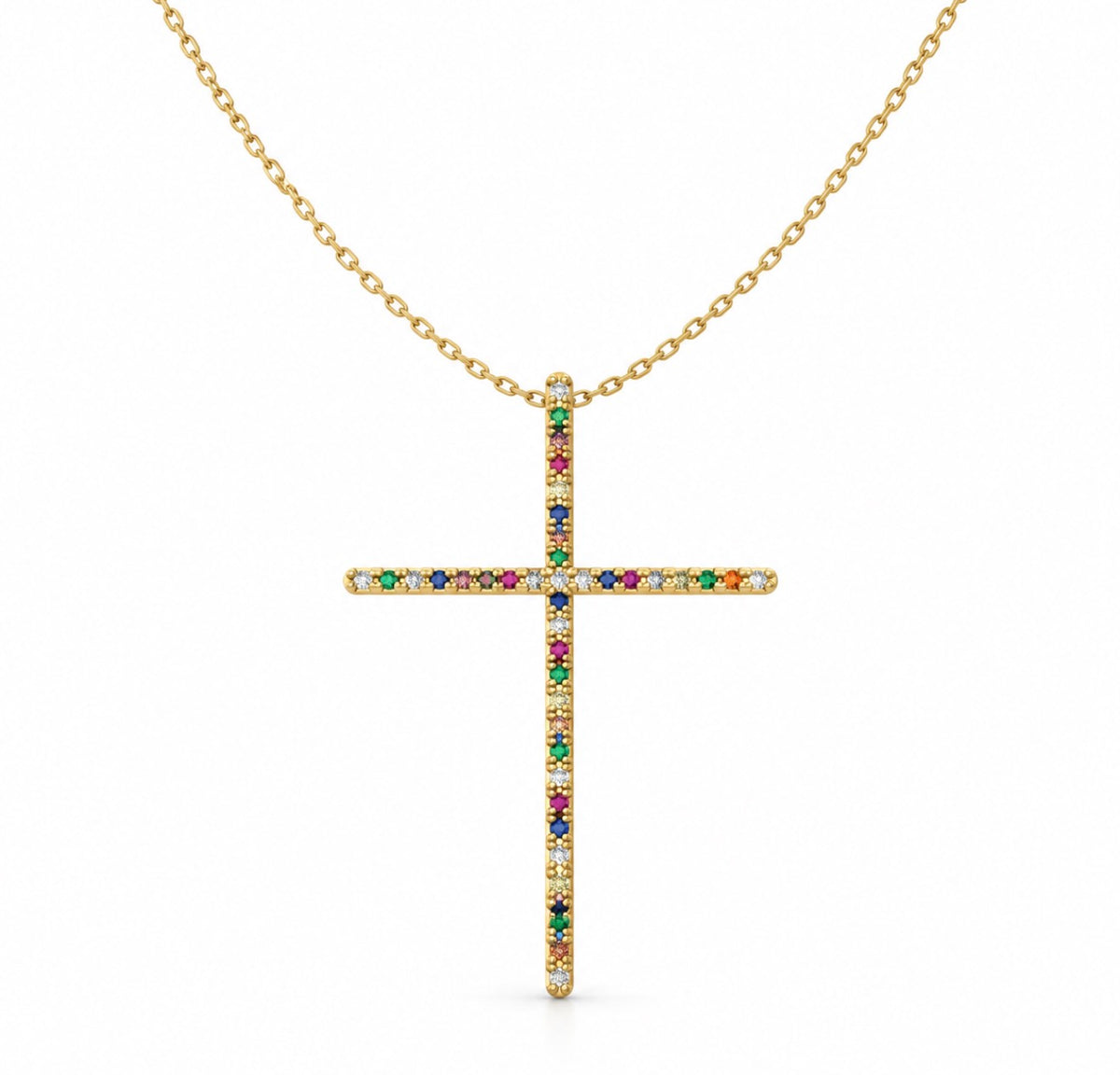 COLLAR CRUZ XL MULTICOLOR