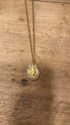 COLLAR VIRGEN MILAGROSA CIRCONITAS