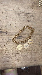 PULSERA CON CHAPA GRABADA
