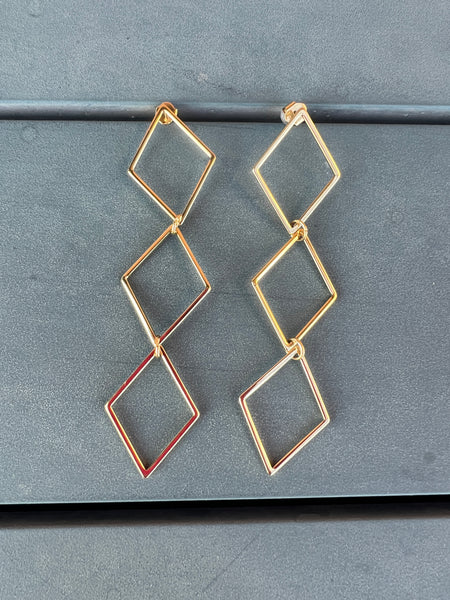 PENDIENTES ROMBOS