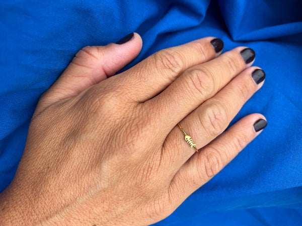 ANILLOS FINOS DORADOS
