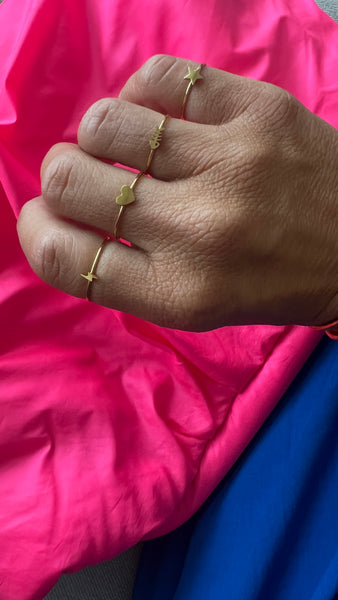 ANILLOS FINOS DORADOS