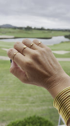 ANILLOS FINOS DORADOS