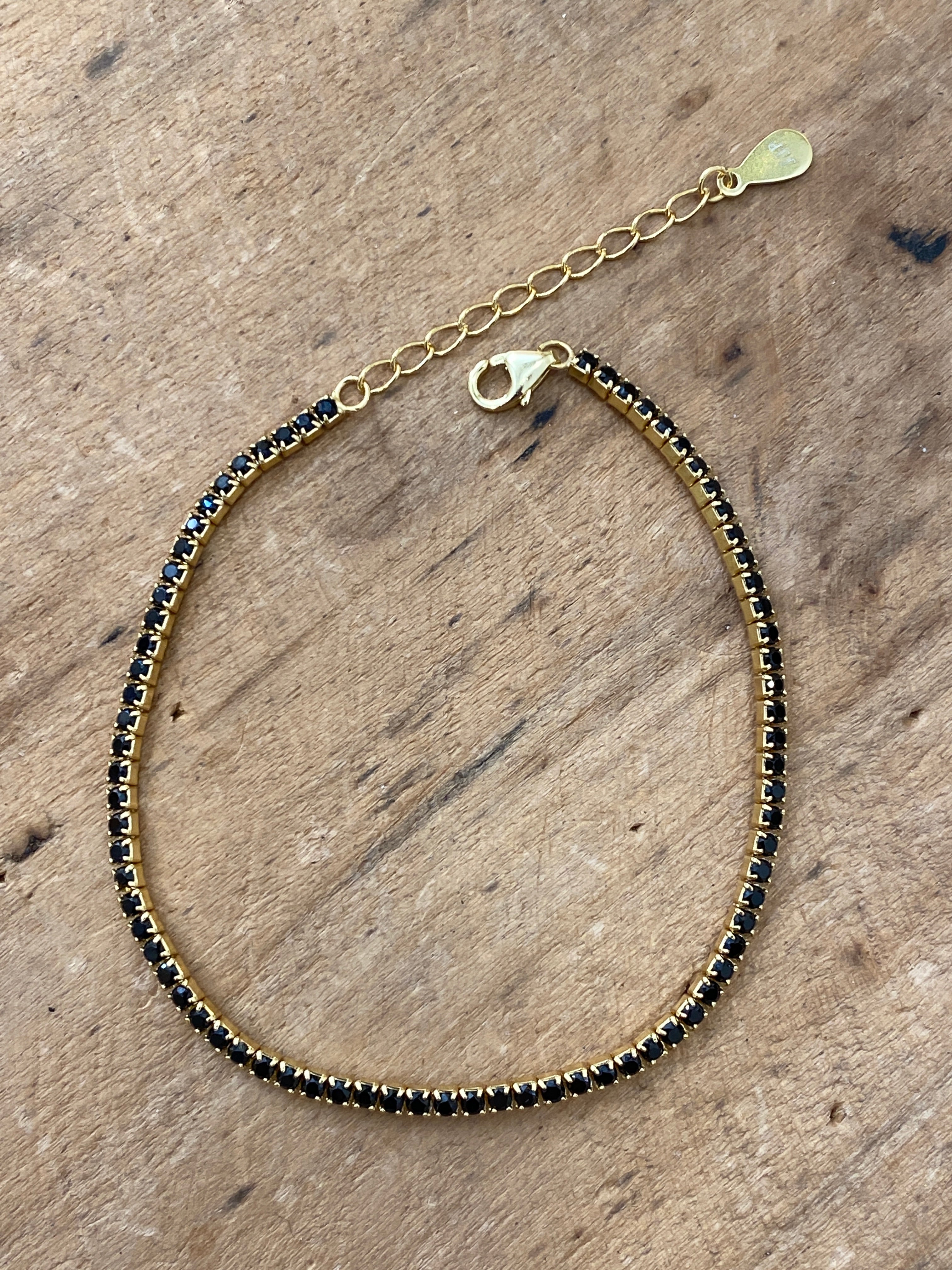 PULSERA RIVIERE DE CIRCONITAS EN PLATA DE LEY