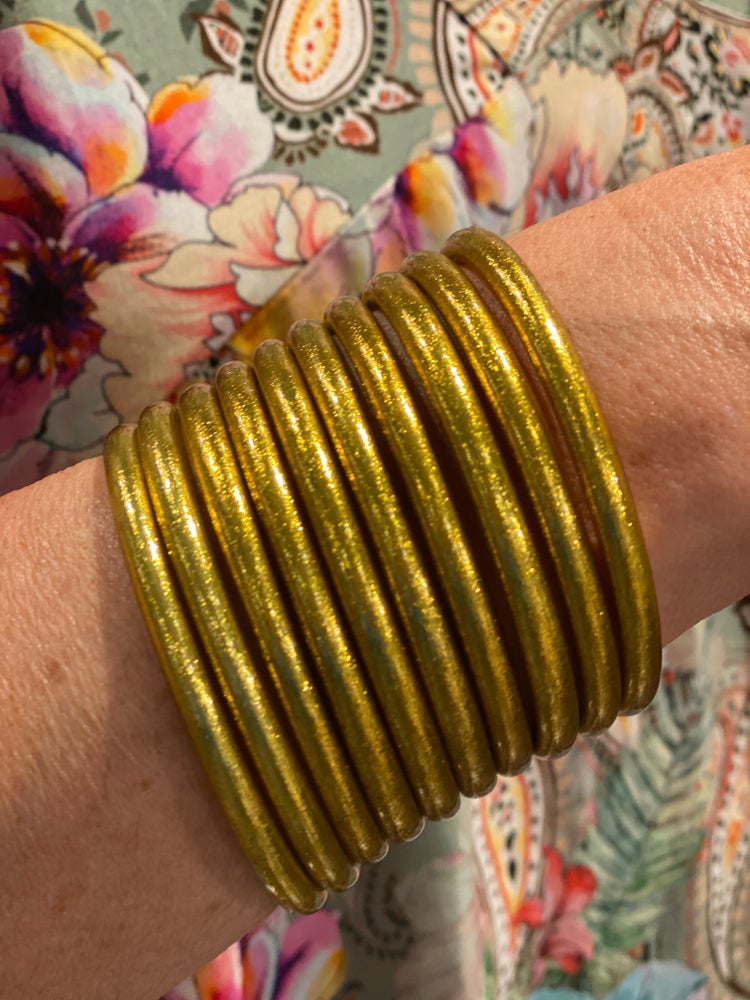 PULSERA PAN DE ORO, COBRE Y PLATA