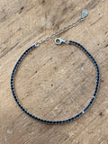 PULSERA RIVIERE DE CIRCONITAS EN PLATA DE LEY