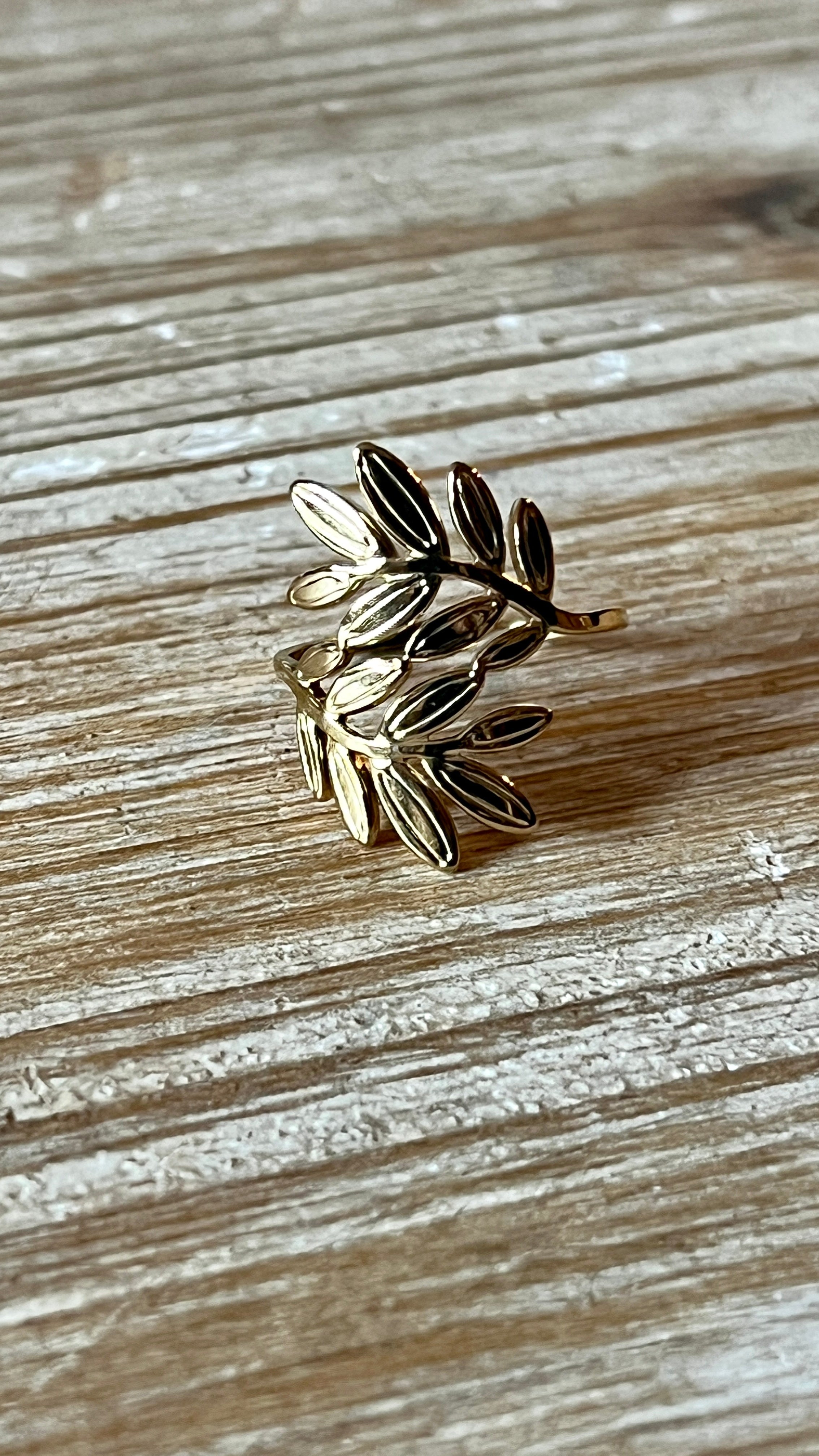 ANILLO HOJAS