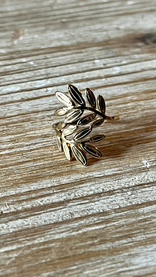 ANILLO HOJAS