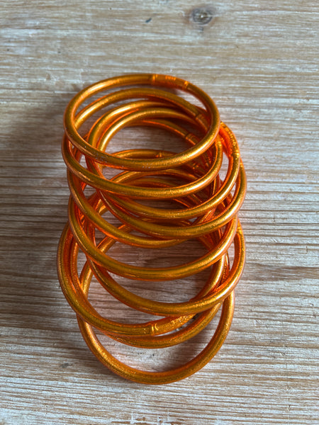 PULSERAS PAN DE ORO DE COLORES