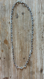COLLAR LARGO ROUSE PLATA MATE