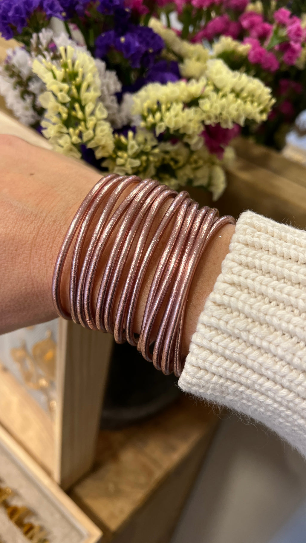 PULSERA PAN DE ORO FINA