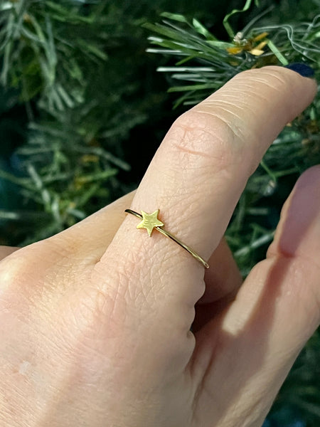 ANILLOS FINOS DORADOS