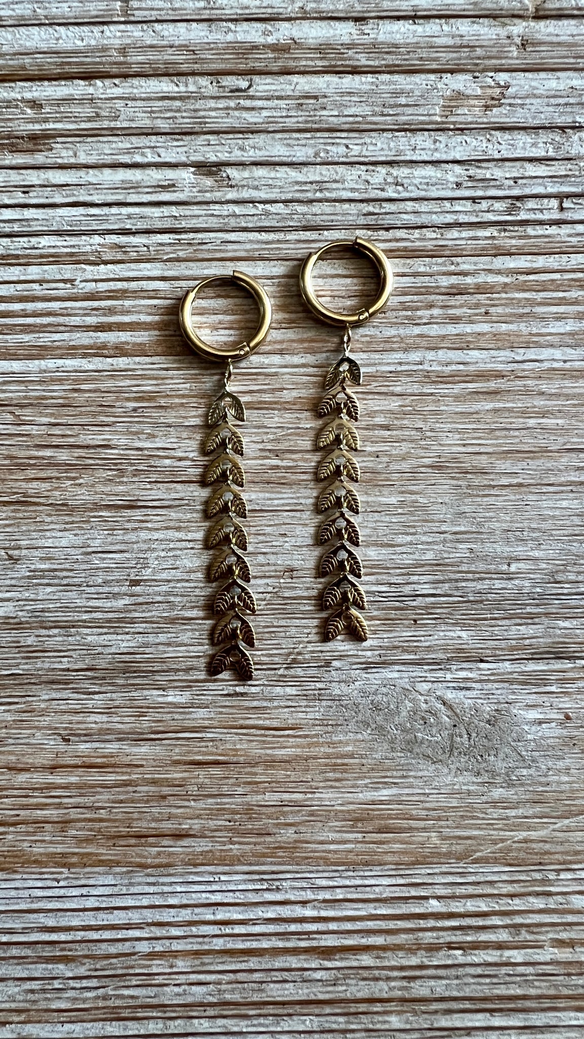 PENDIENTES ESPIGA