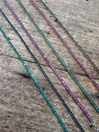 PULSERA RIVIERE DE CIRCONITAS EN PLATA DE LEY