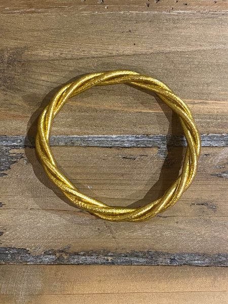 PULSERA ENROLLADA PAN DE ORO