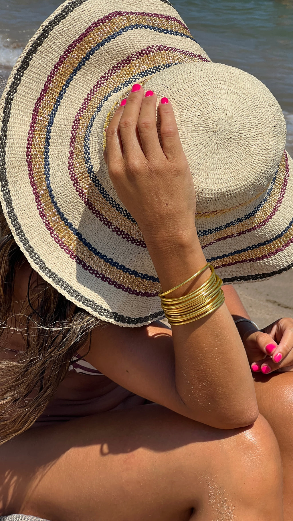 PULSERA PAN DE ORO FINA