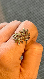ANILLO HOJAS