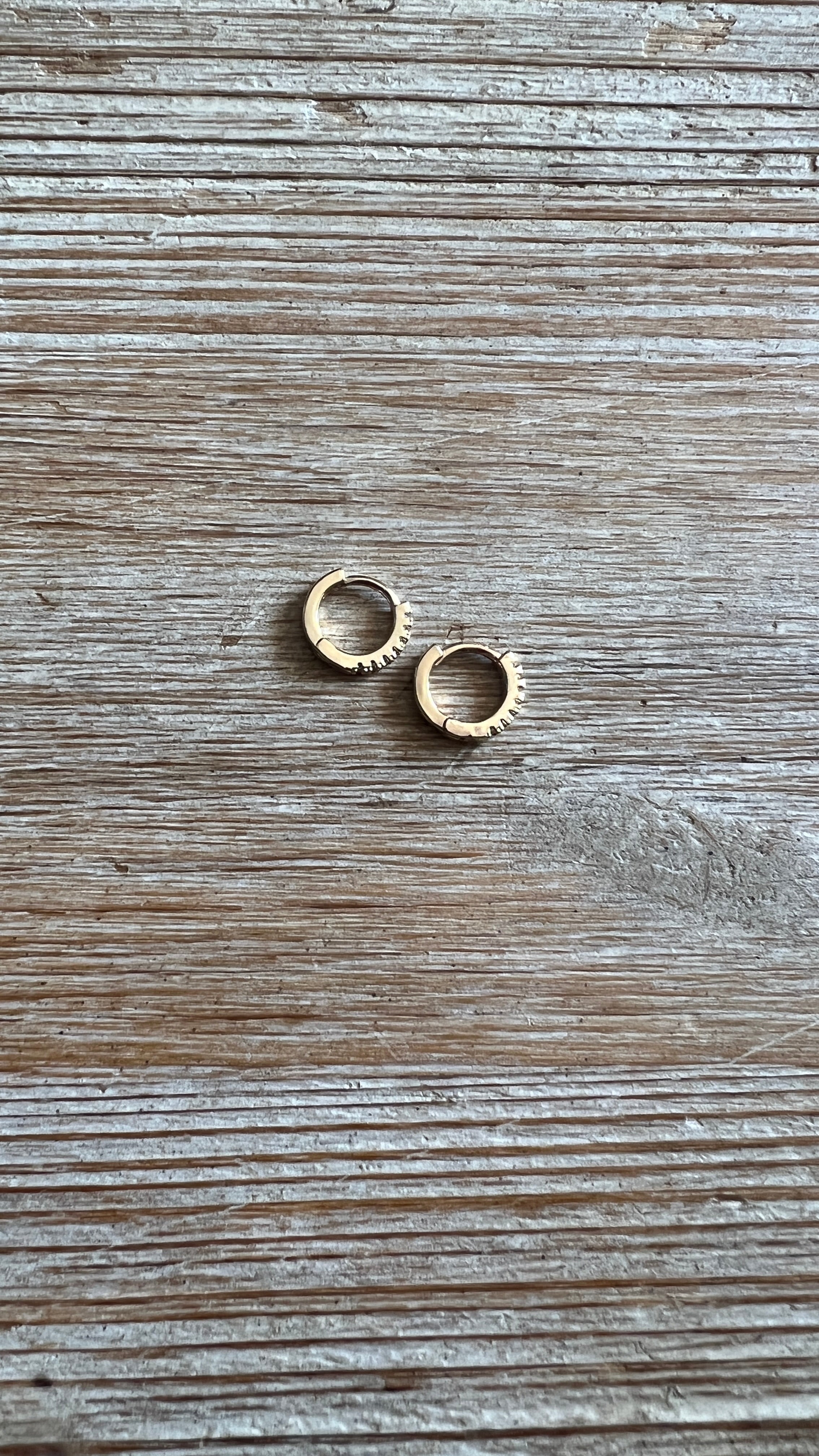 PENDIENTES MINI CRIOLLA CIRCONITAS