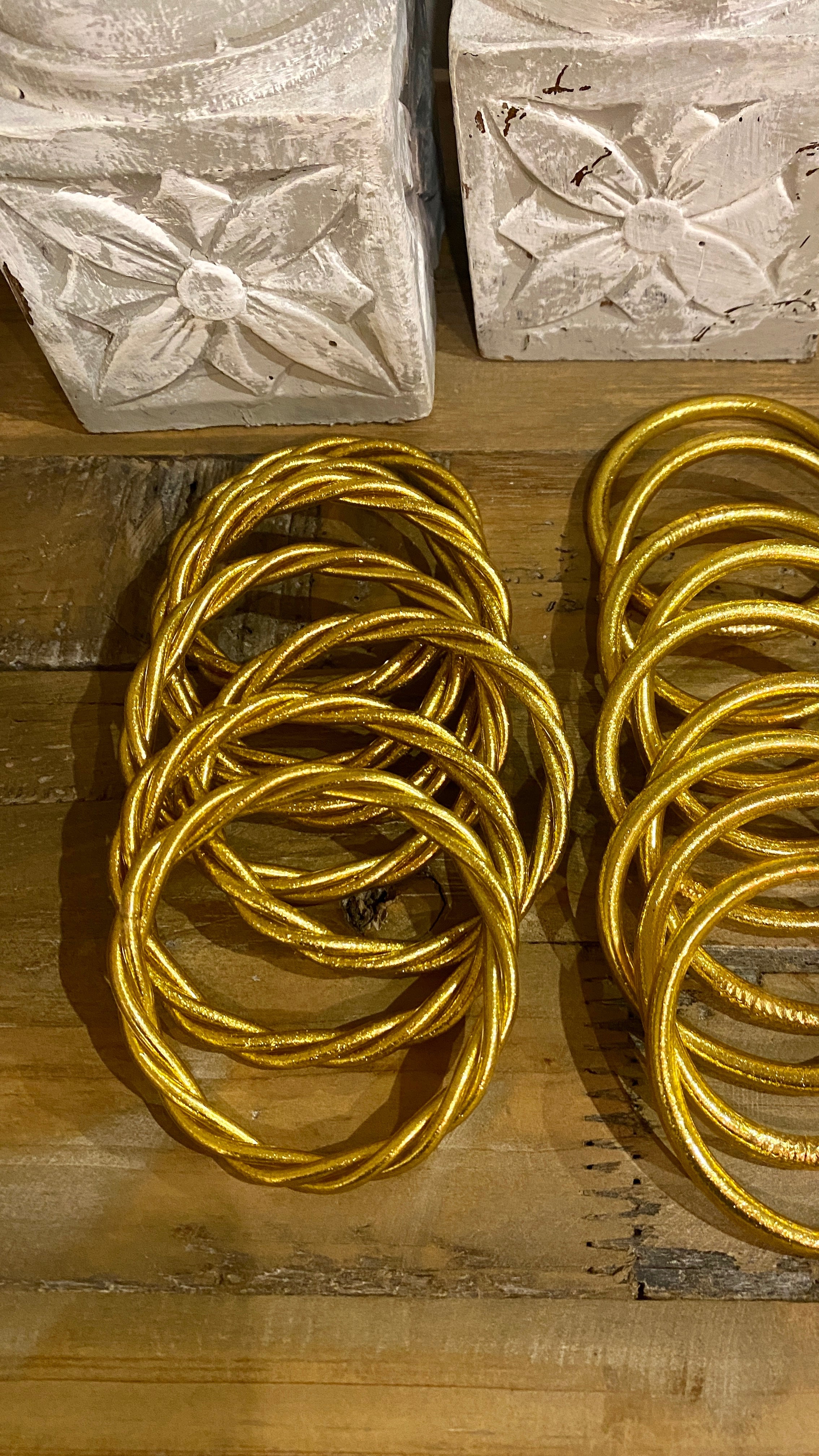 PULSERA ENROLLADA PAN DE ORO