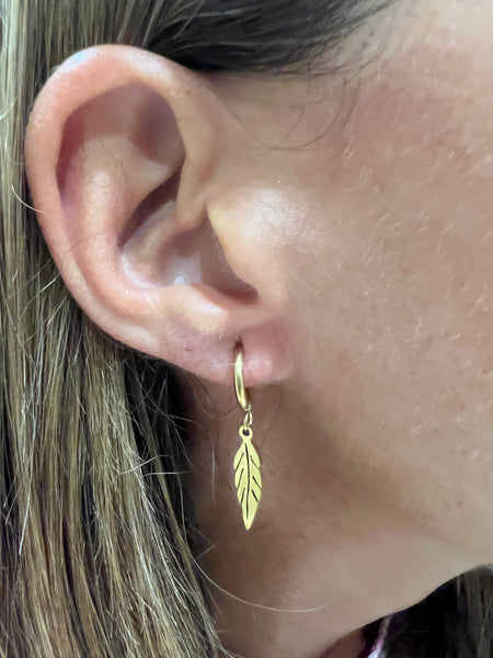PENDIENTES PLUMA