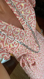 COLLAR LARGO ROUSE PLATA MATE