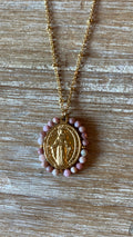 GARGANTILLA MILAGROSA CON PIEDRAS