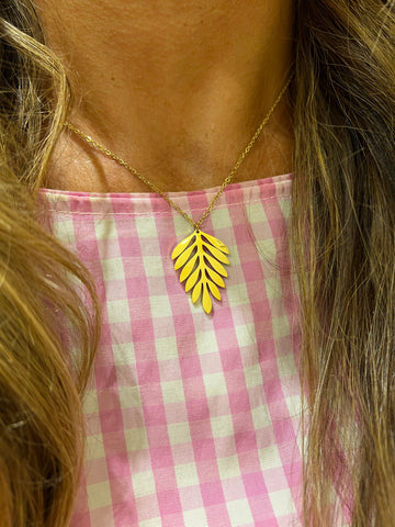 COLLAR HOJA