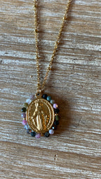 GARGANTILLA MILAGROSA CON PIEDRAS