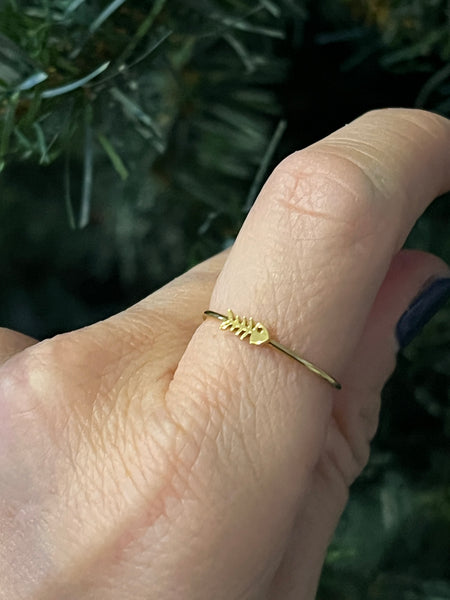 ANILLOS FINOS DORADOS