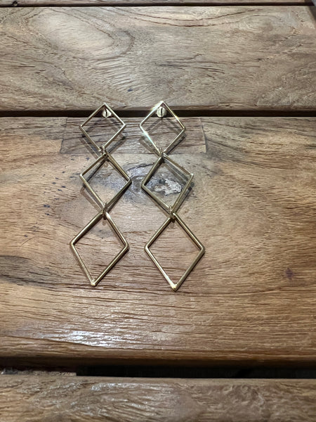 PENDIENTES ROMBOS
